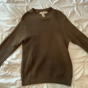 Brow Ribbed Sweater
